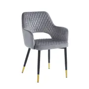 Krzesło tapicerowane szary K3-FX